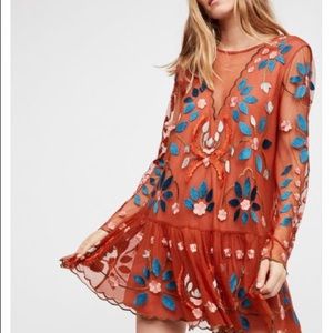 Free People Hearts Are Wild mini dress